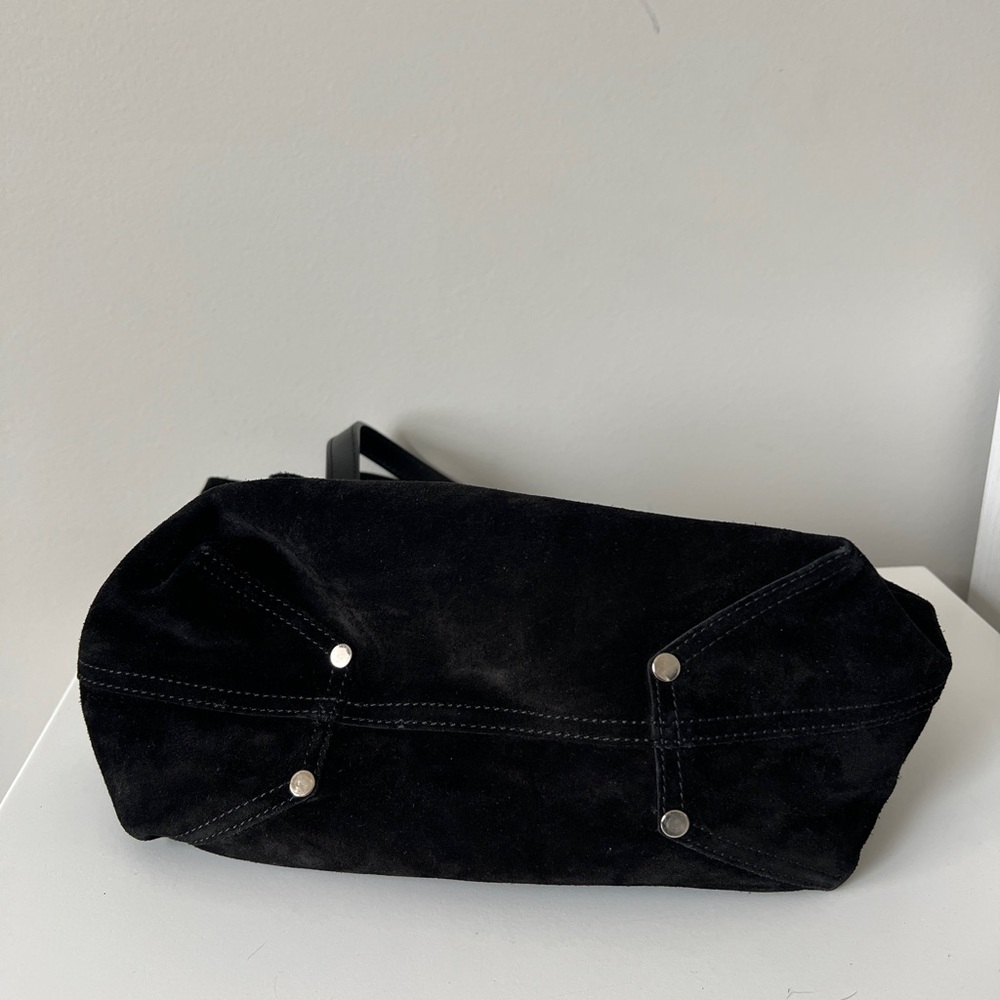 Tiffany & Co Reversible Black Suede/Leather Tote Bag (Small) - Picture 12 of 15